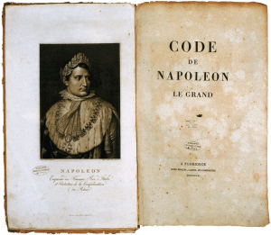 Napoleonic code - Code Napoléon
