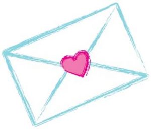 Enveloppe cœur - Heart enveloppe