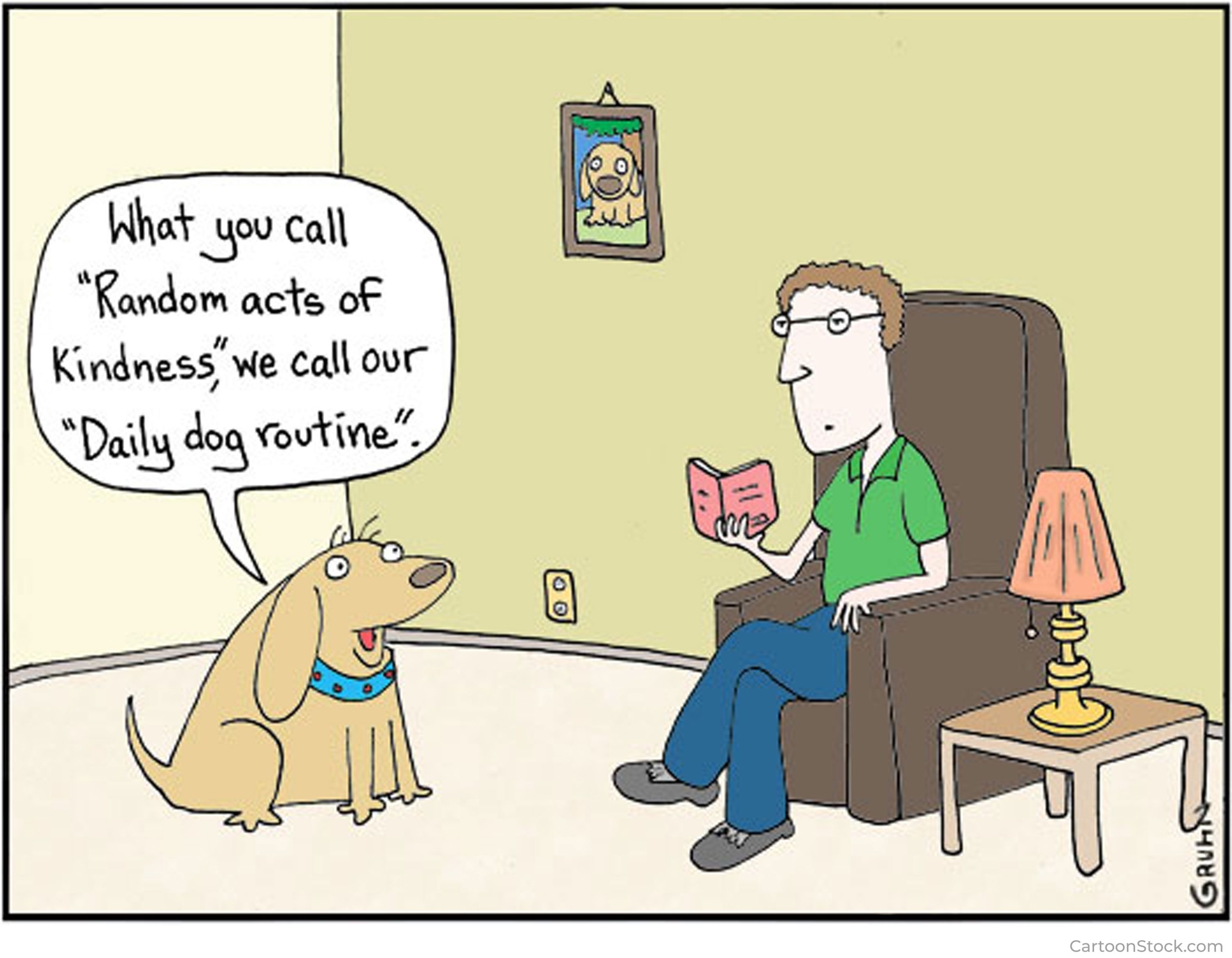Dog - random acts of kindness